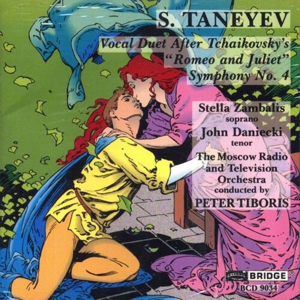 Taneyev / Tiboris / Moscow Radio & Tv Orchestra - Symphony 4  CD